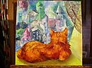 кот и город