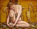 Девушка с ракушками