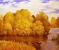 пейзаж с лодкой