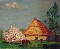 Яблони в цвету