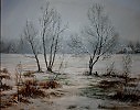 "За околицей" 40х50 холст,масло. 2010 г.