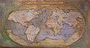 фреска карта 1570 г. составленная Абрахамом Ортелиусом ( эскиз к фреске)
