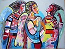 Перевоплощеные.2010г. Размер30x40
