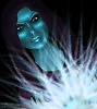 Blue face magic
