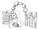 Полная корзинка гостинцев
