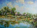 Круглова Светлана. Заросший пруд