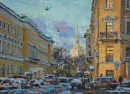 Петербург. Вечереет