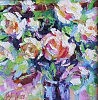 Круглова Ирина. Розы в вазе