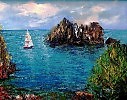 Море,парусник