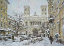 Петрикирхе. Снег идёт