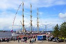 Парусник,,Мир,,в Архангельске.12.06.15.