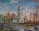 Круглова Светлана. Варварка. Церковь Георгия Победоносца на Псковской горе