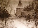 Старинный Смоленск. Городской парк.