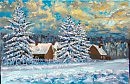 Зимний вечерок на хуторке
