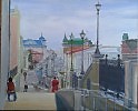 На главном проспекте. Этюд