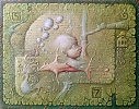 "Красная рыба"  холст,масло 40х50