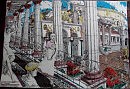 Иллюстрация к стиху "Карточный домик"
