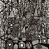 А. Глухов. Vade mecum III (Иди со мной). 2018. Бумага, чернила. 21Х21