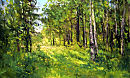 Солнечно в лесу 2014 двп.м 30х50 (06.23)